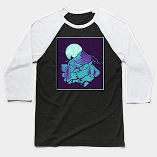 Moonlandscape Baseball T-Shirt